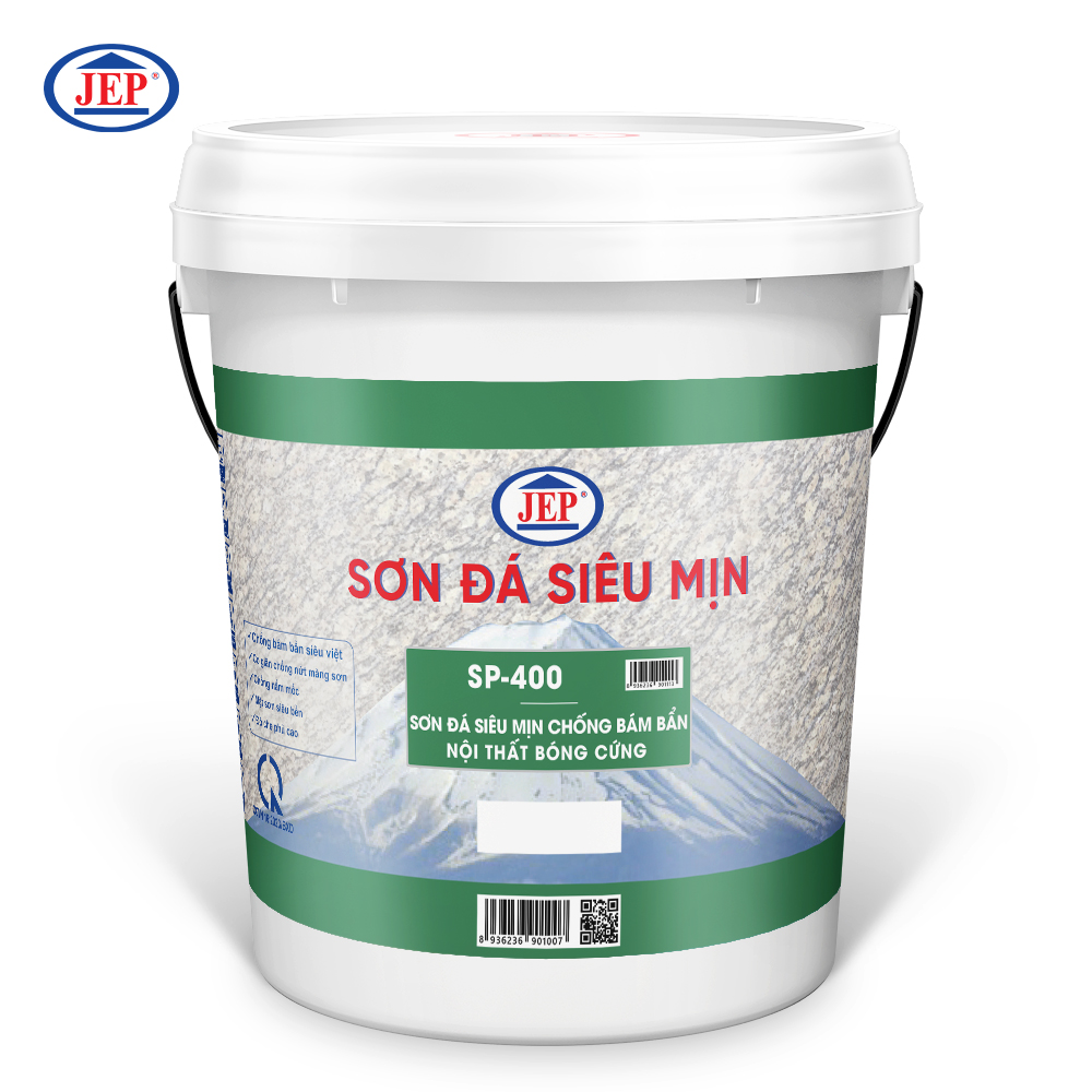 SƠN ĐÁ SIÊU MỊN CHỐNG BÁM BẨN NỘI THẤT BÓNG CỨNG SP-400