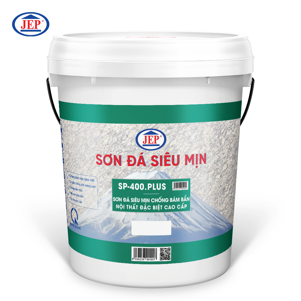 SƠN ĐÁ SIÊU MỊN CHỐNG BÁM BẨN NỘI THẤT ĐẶC BIỆT CAO CẤP SP-400.PLUS